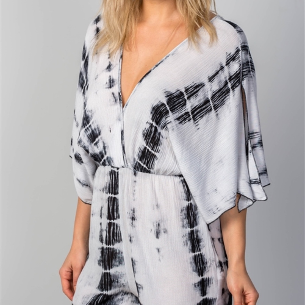 BOHO TIE-DYE ROMPER - Picture 4 of 4